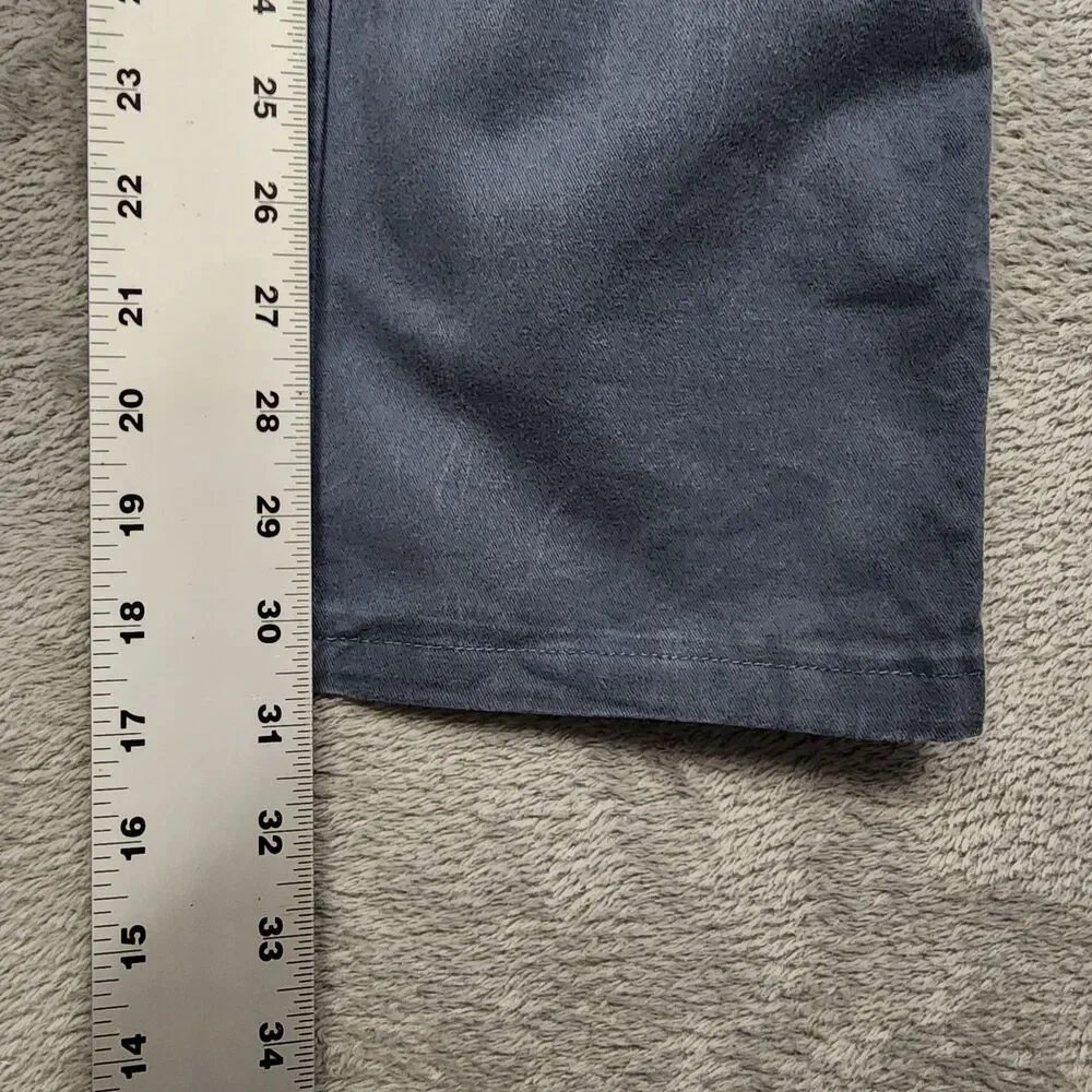 Peter Millar Chino Pants Mens 36 Gray Pima Cotton Stretch 97/3 Casual Trousers